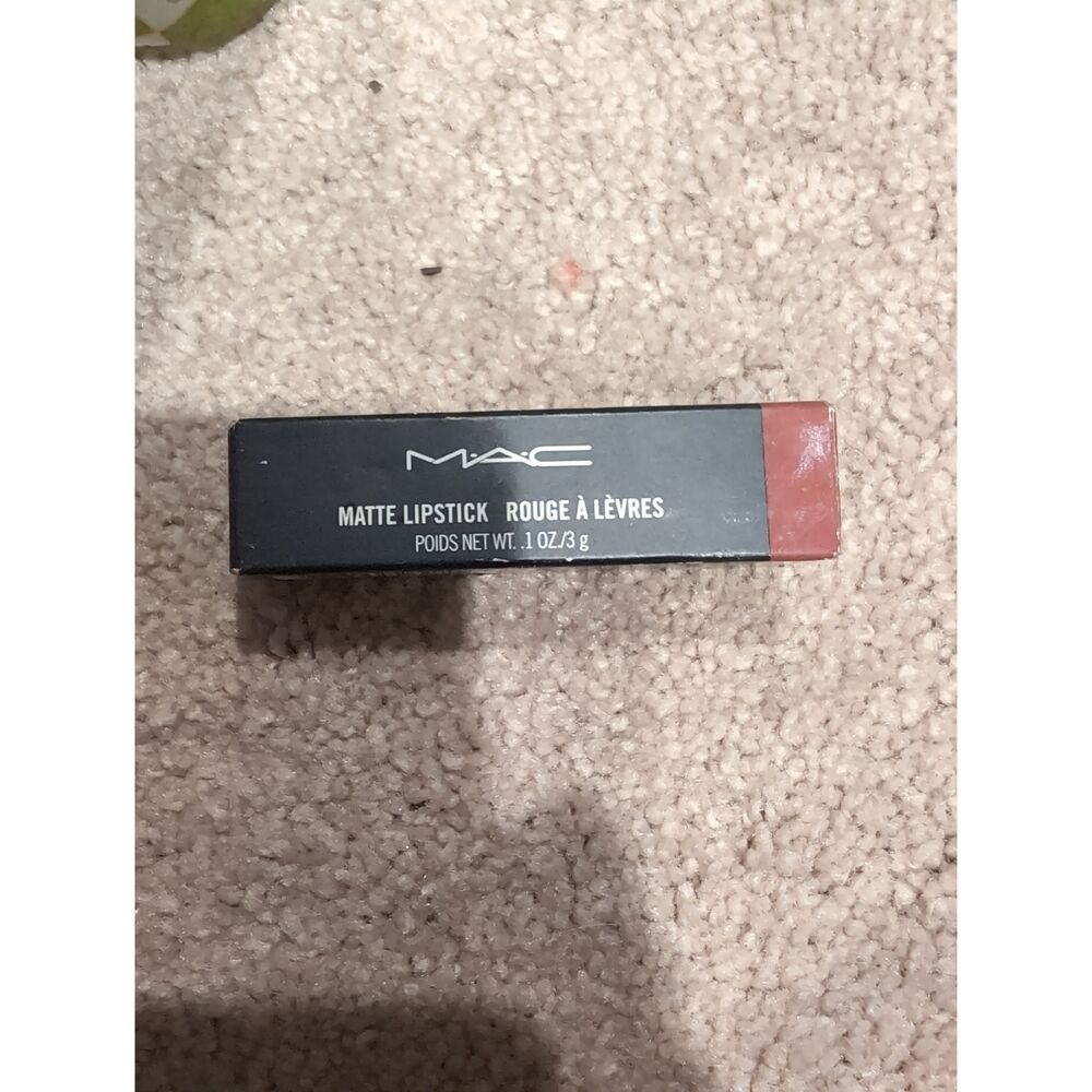 MAC Matte Lipstick Chili Red Brown Unisex Cosmetic Color New 3g